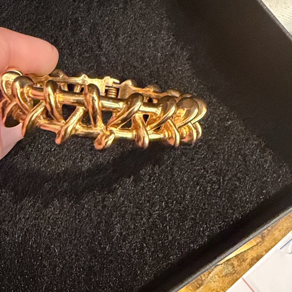 J Crew gold tone bracelet